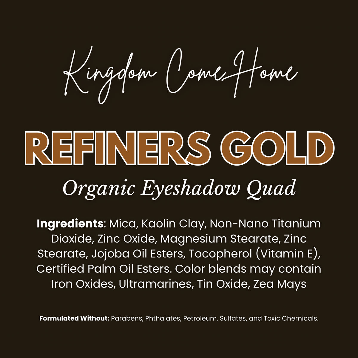 Refiners Gold - Eyeshadow Quad