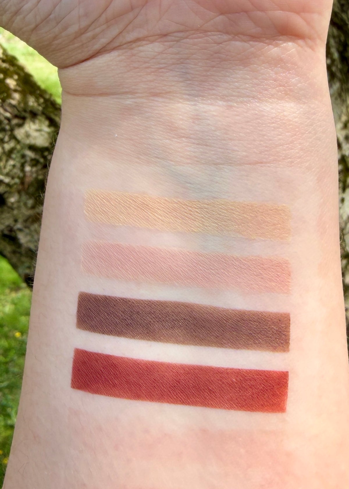 Fiery Eyes Organic + Mineral Eyeshadow Quad