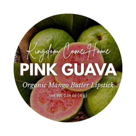 Organic Mango Butter Lipstick - Pink Guava