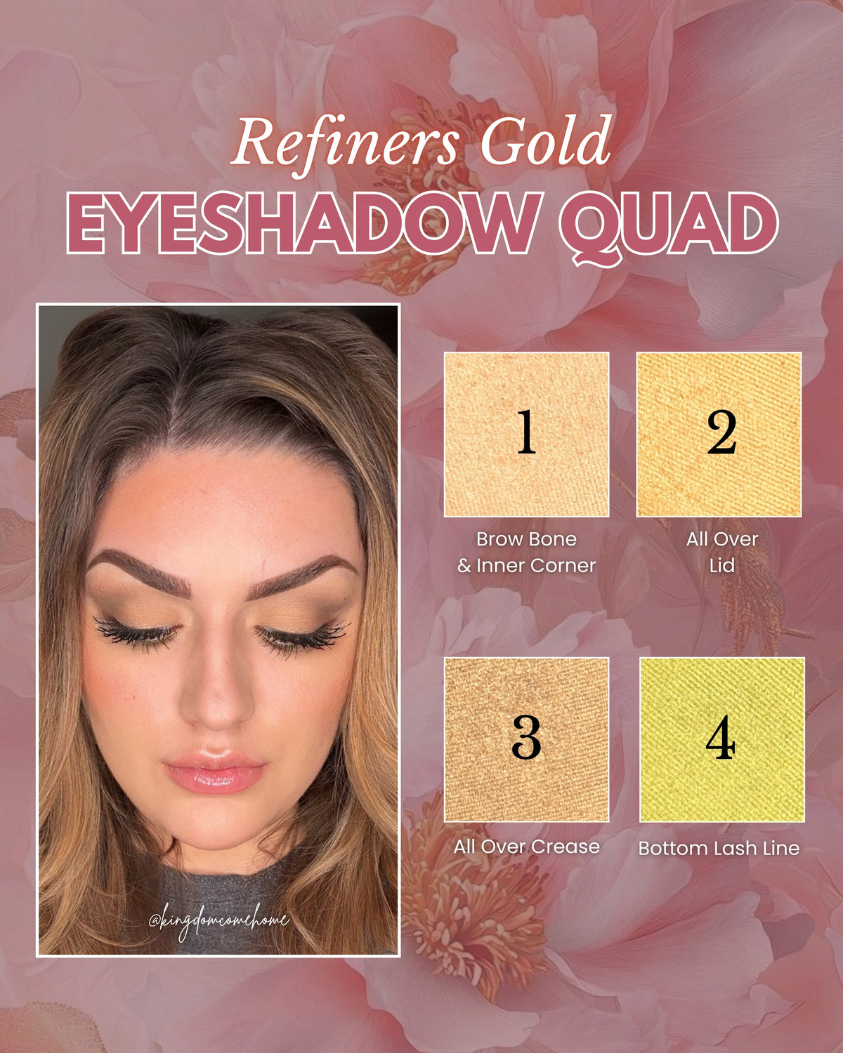 Refiners Gold - Eyeshadow Quad
