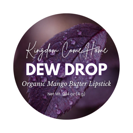 Organic Mango Butter Lipstick - Dew Drop