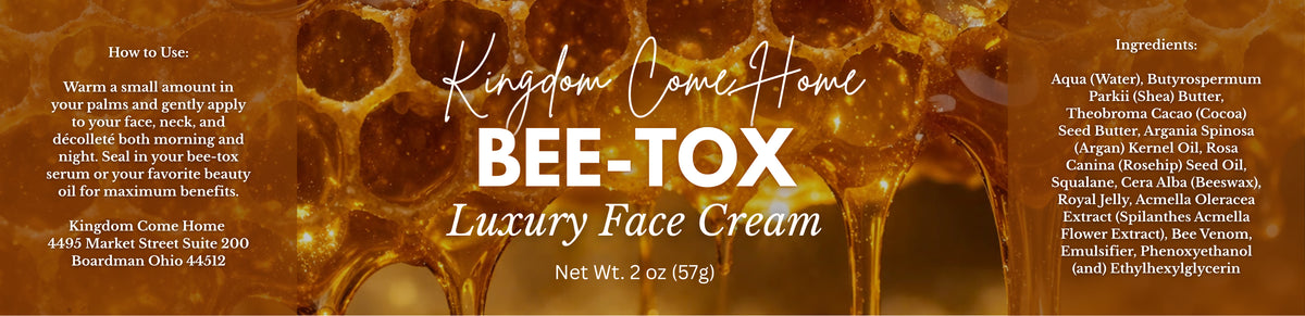 Bee-Tox Luxury Face Cream