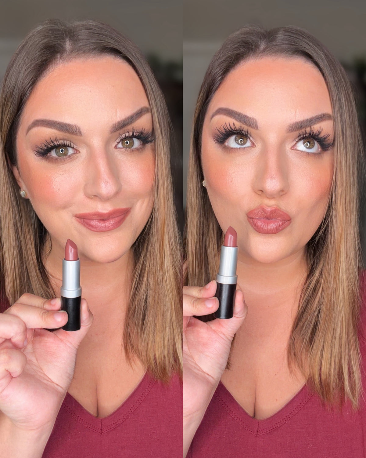 Organic Mango Butter Lipstick - Cocoa Berry