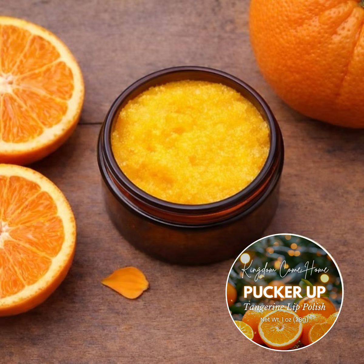 Pucker Up - Tangerine Lip Polish