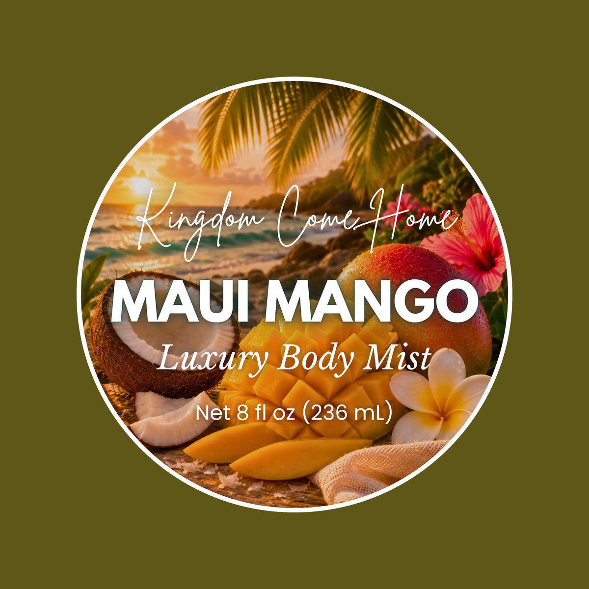 Maui Mango Luxury Body Mist