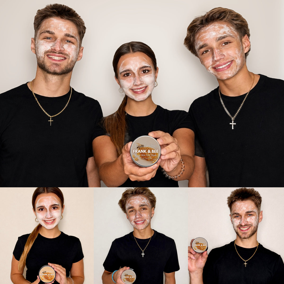 Frank + Bee Clear Face Mask