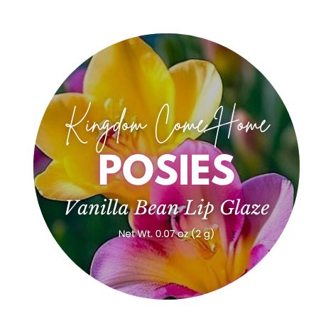 Vanilla Bean Lip Glaze - Posies