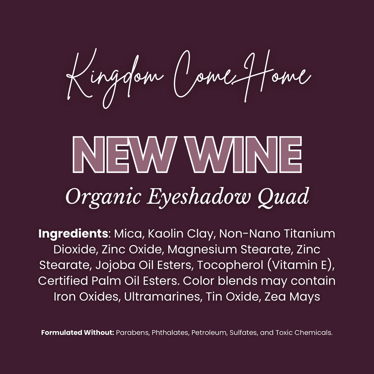 New Wine - Eyeshadow Quad