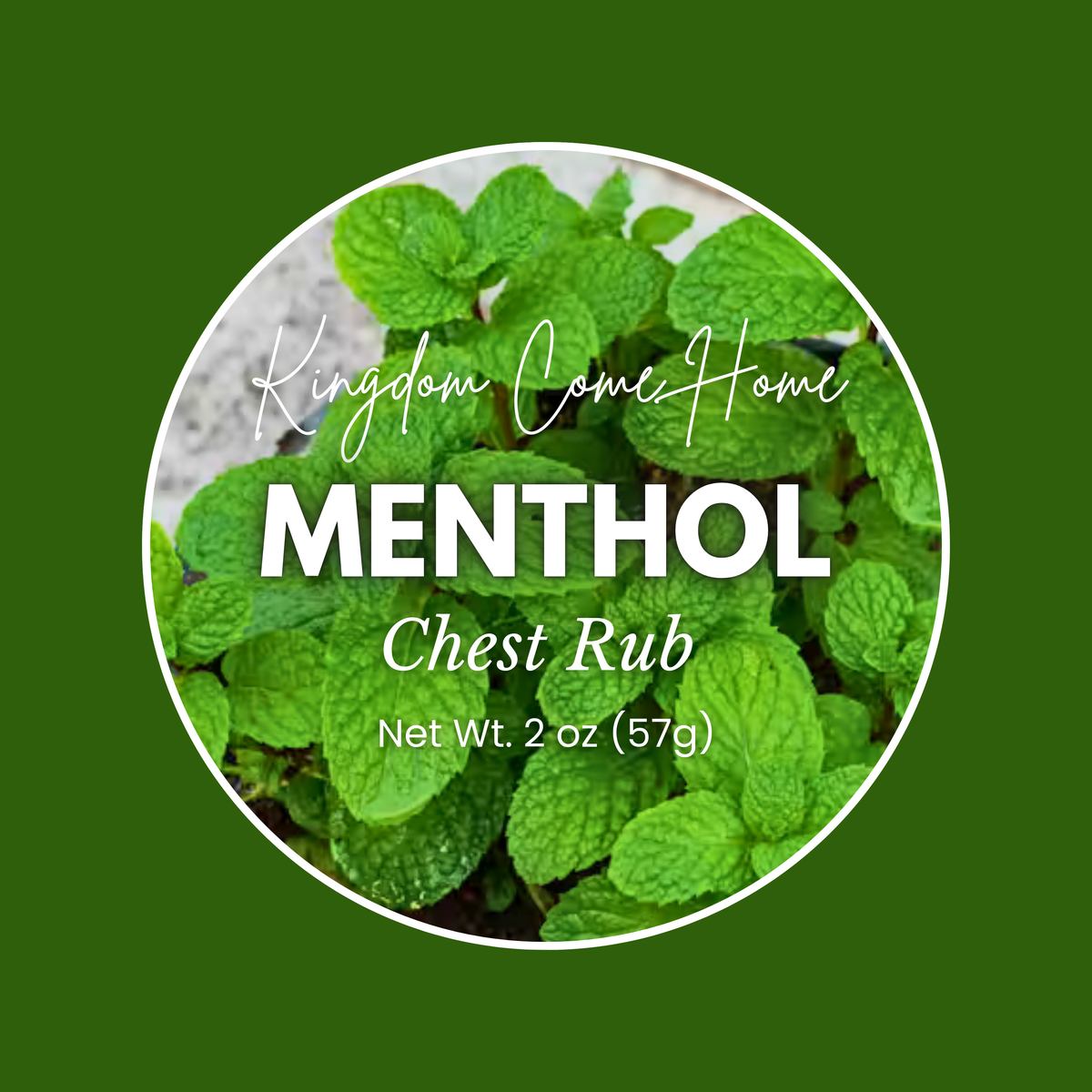 Menthol Chest Rub