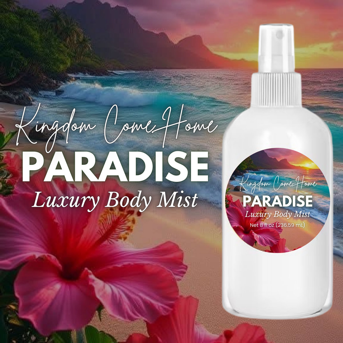 Paradise Luxury Body Mist