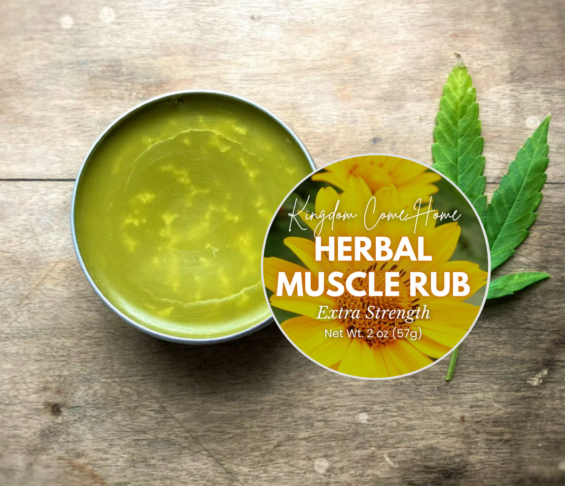 Herbal Muscle Rub - Extra Strength