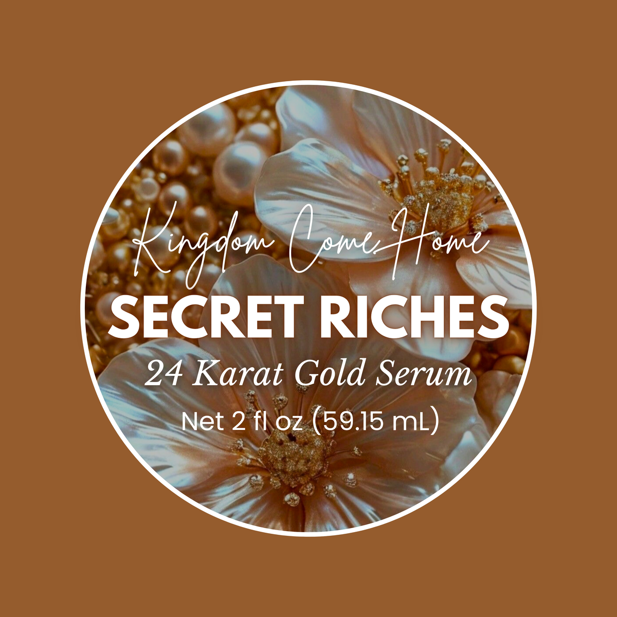 Secret Riches - 24K Gold Castor Face Oil Serum