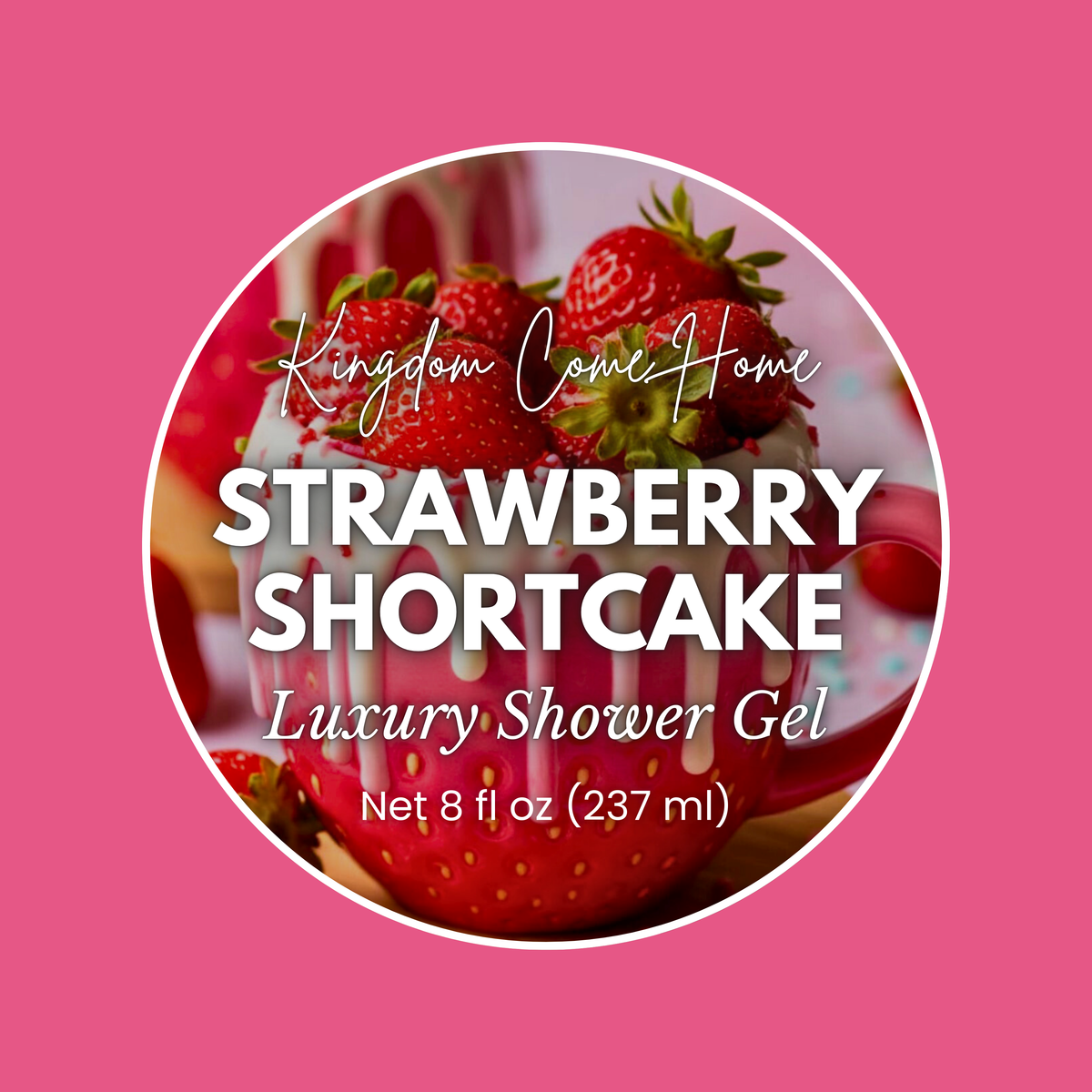 Strawberry Shortcake Luxury Shower Gel