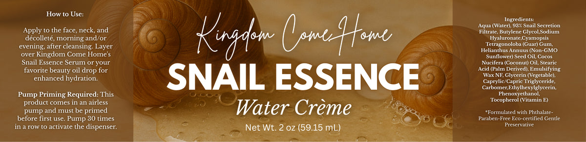 Snail Essence Water Crème