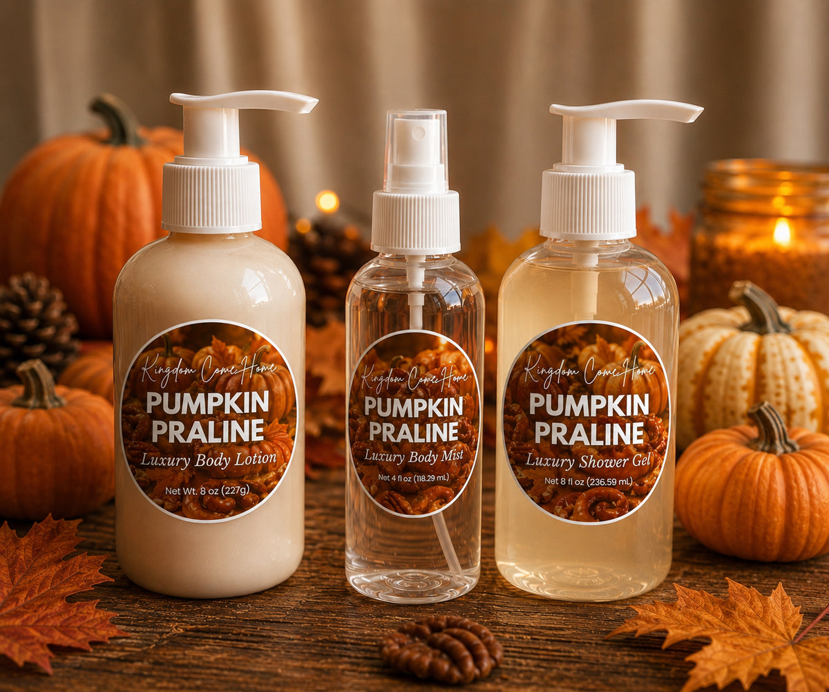 Pumpkin Praline Luxury Bath Collection