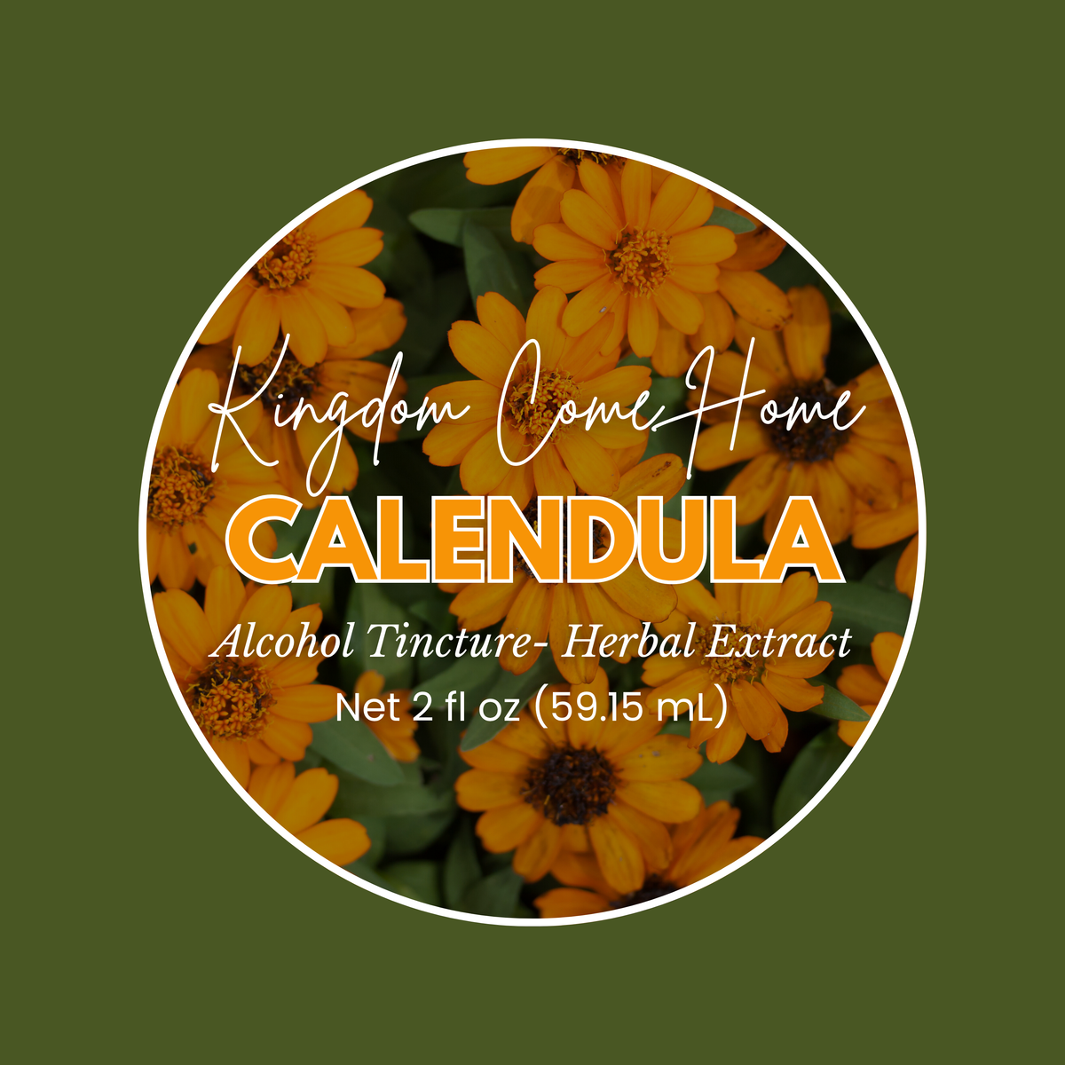 Calendula - Alcohol Tincture