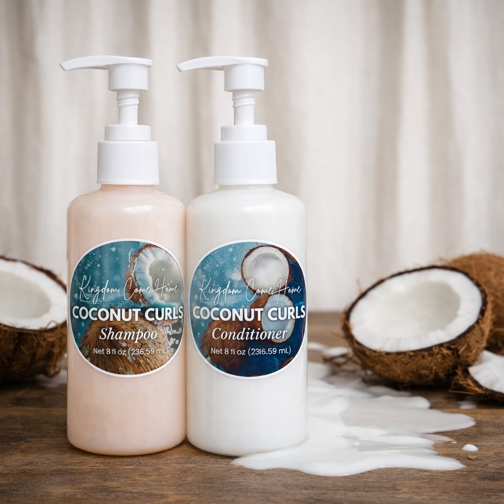 Coconut Curls Shampoo + Conditioner