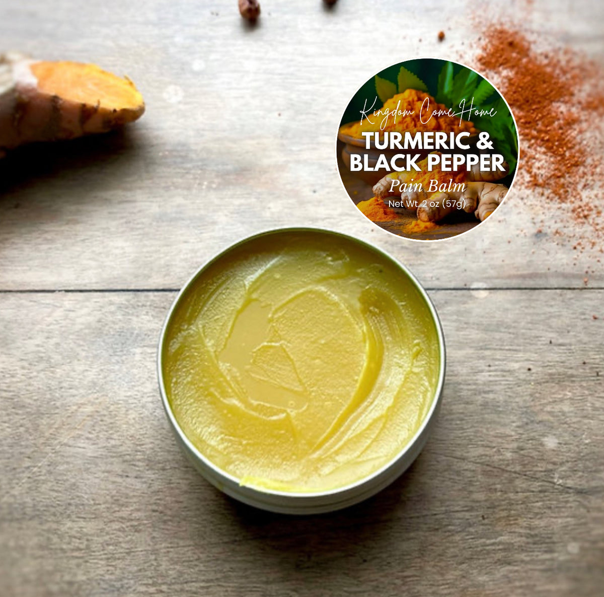 Turmeric & Black Pepper Pain Balm