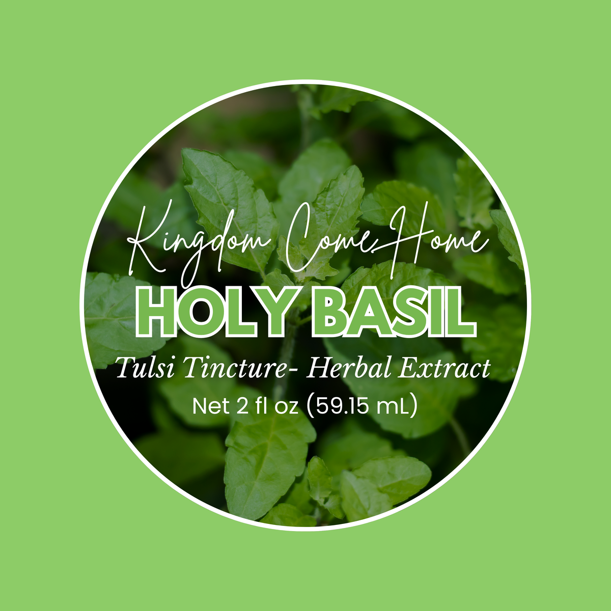 Holy Basil (Tulsi) Tincture