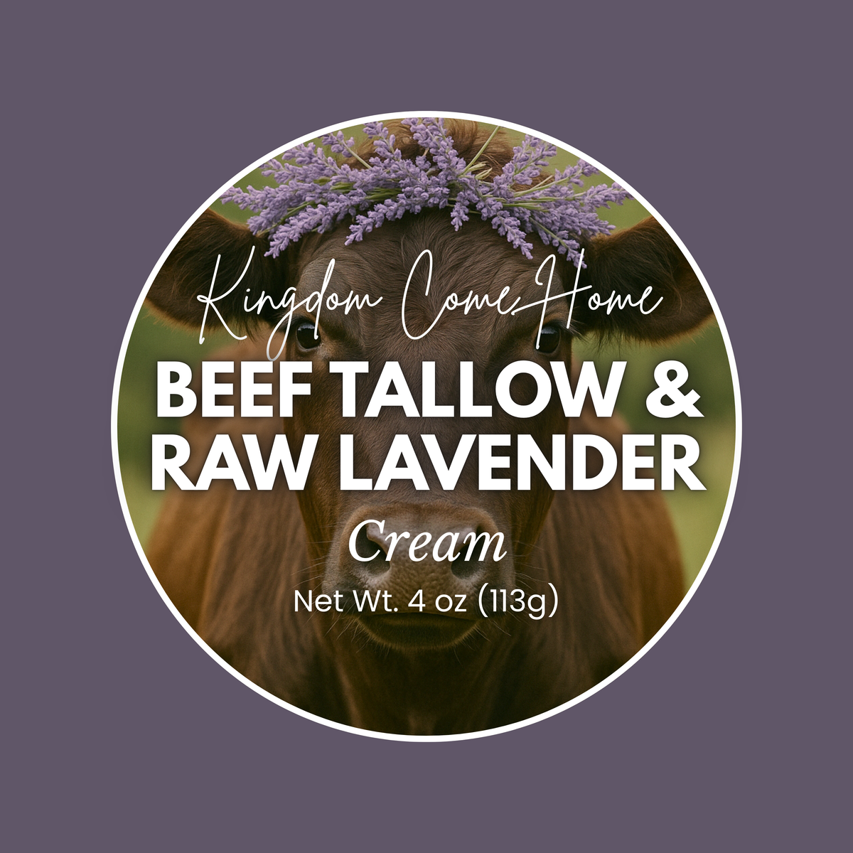 Beef Tallow + Lavender Cream