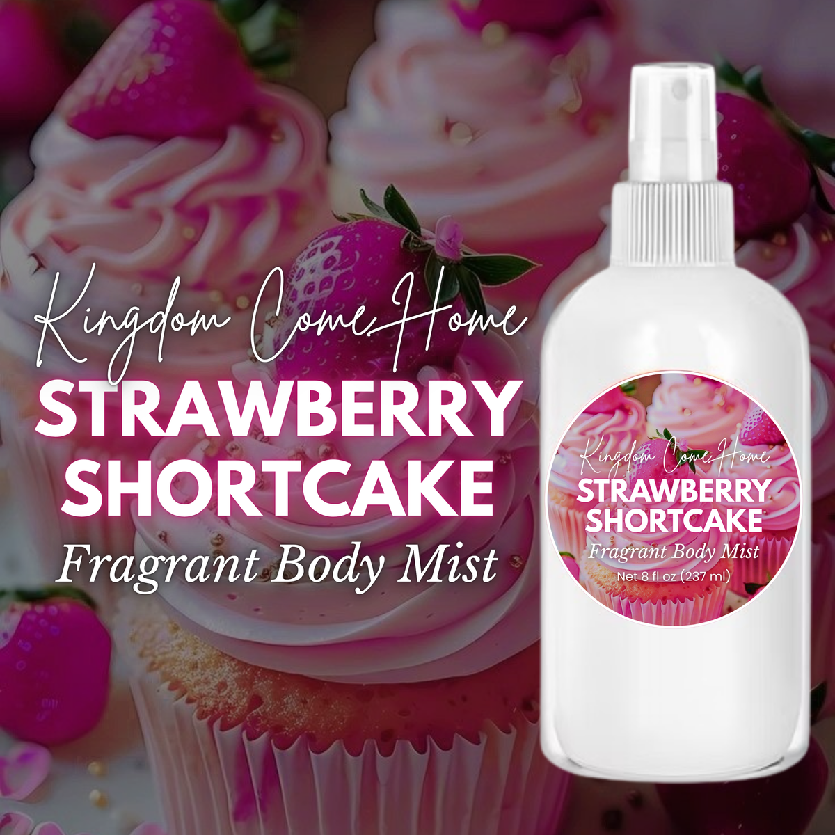 Strawberry Shortcake Luxury Body Mist