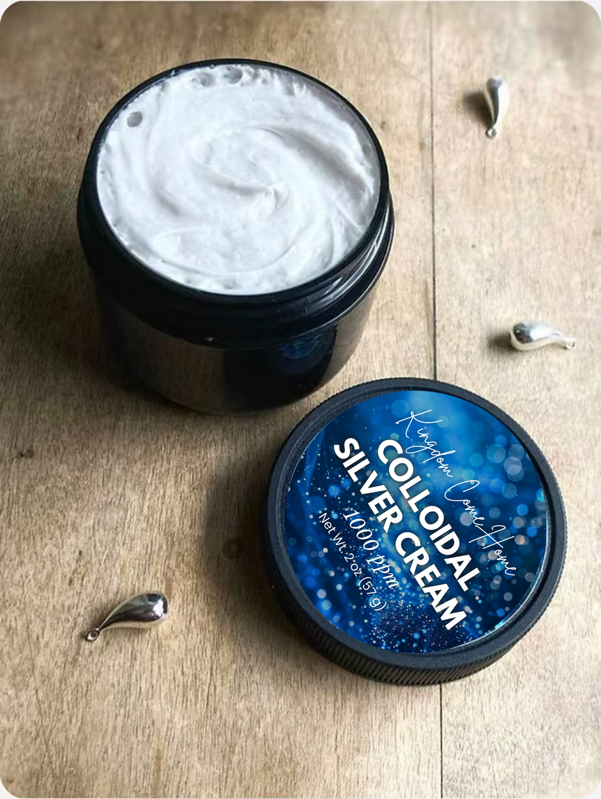 Colloidal Silver Cream - 1000 ppm
