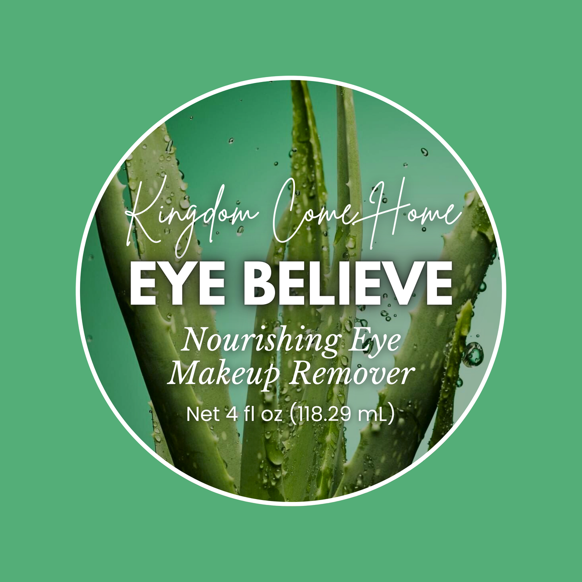 Eye Believe - Nourishing Eye Makup Remover