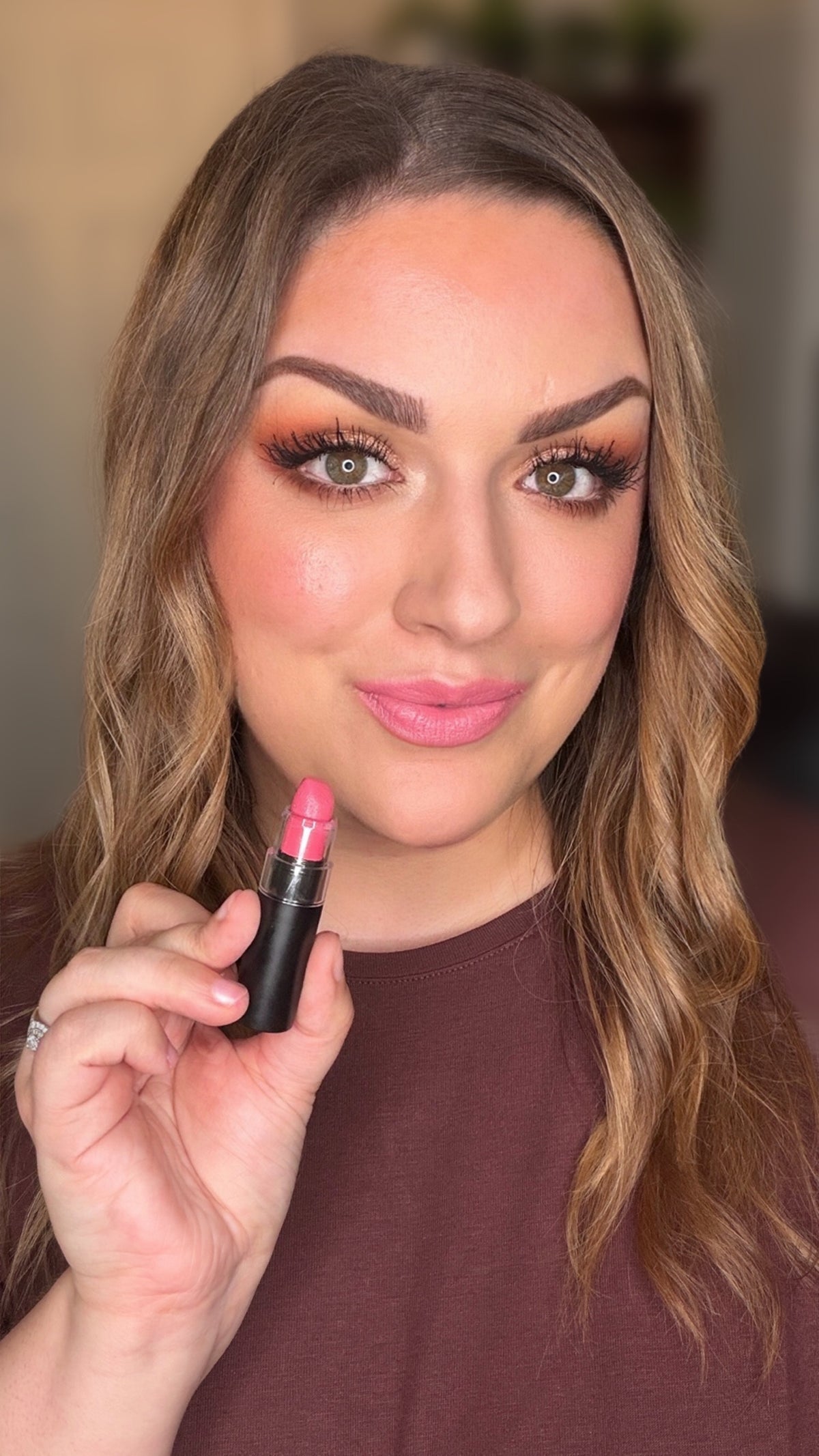 Organic Mango Butter Lipstick - Pink Papaya