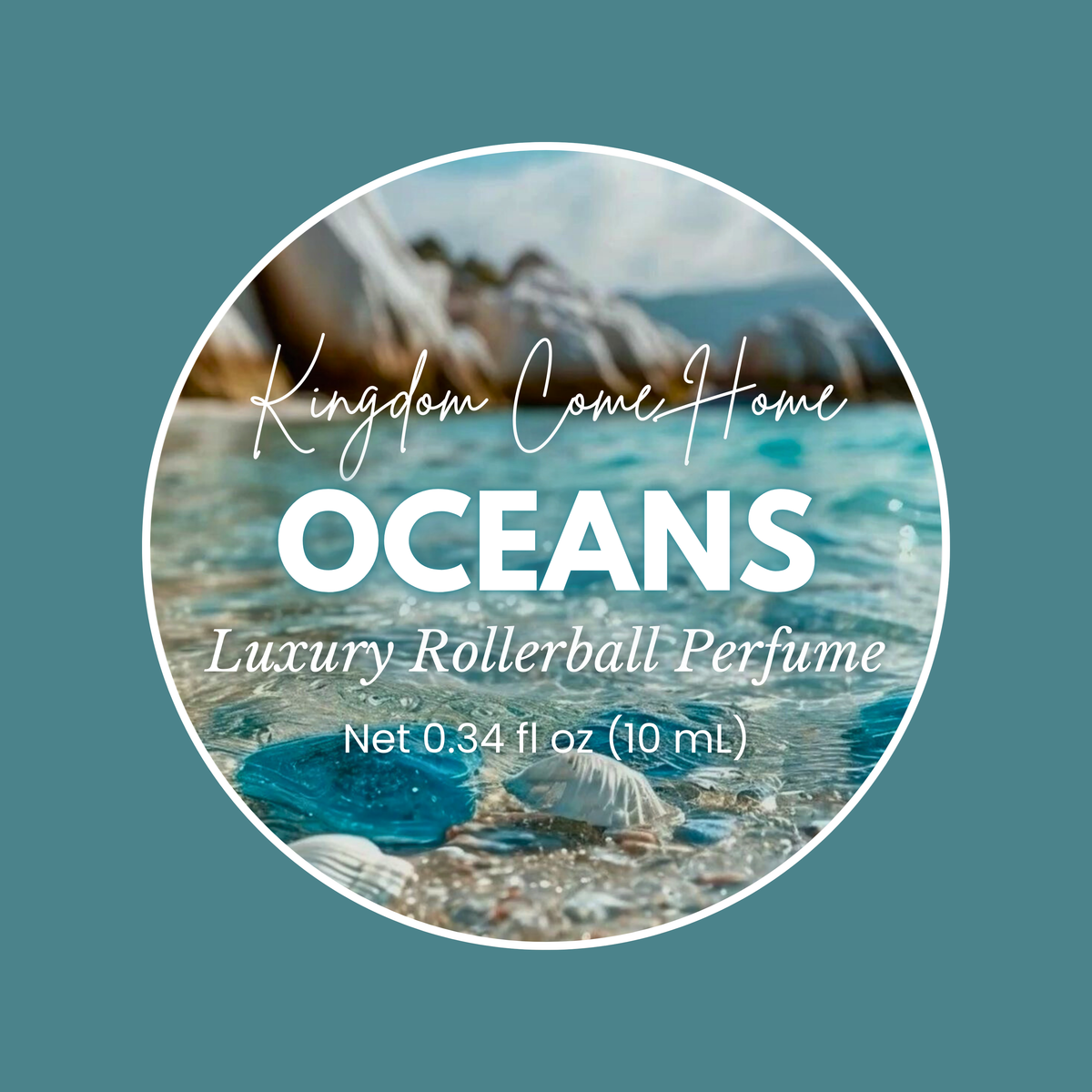 Oceans Unisex Luxury Rollerball Fragrance