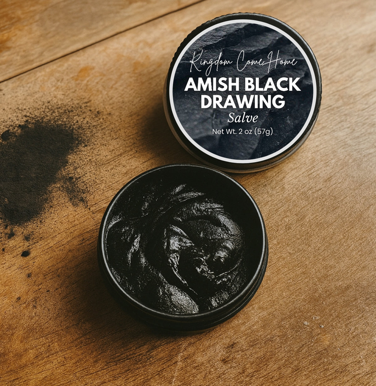 Amish Black Drawing Salve
