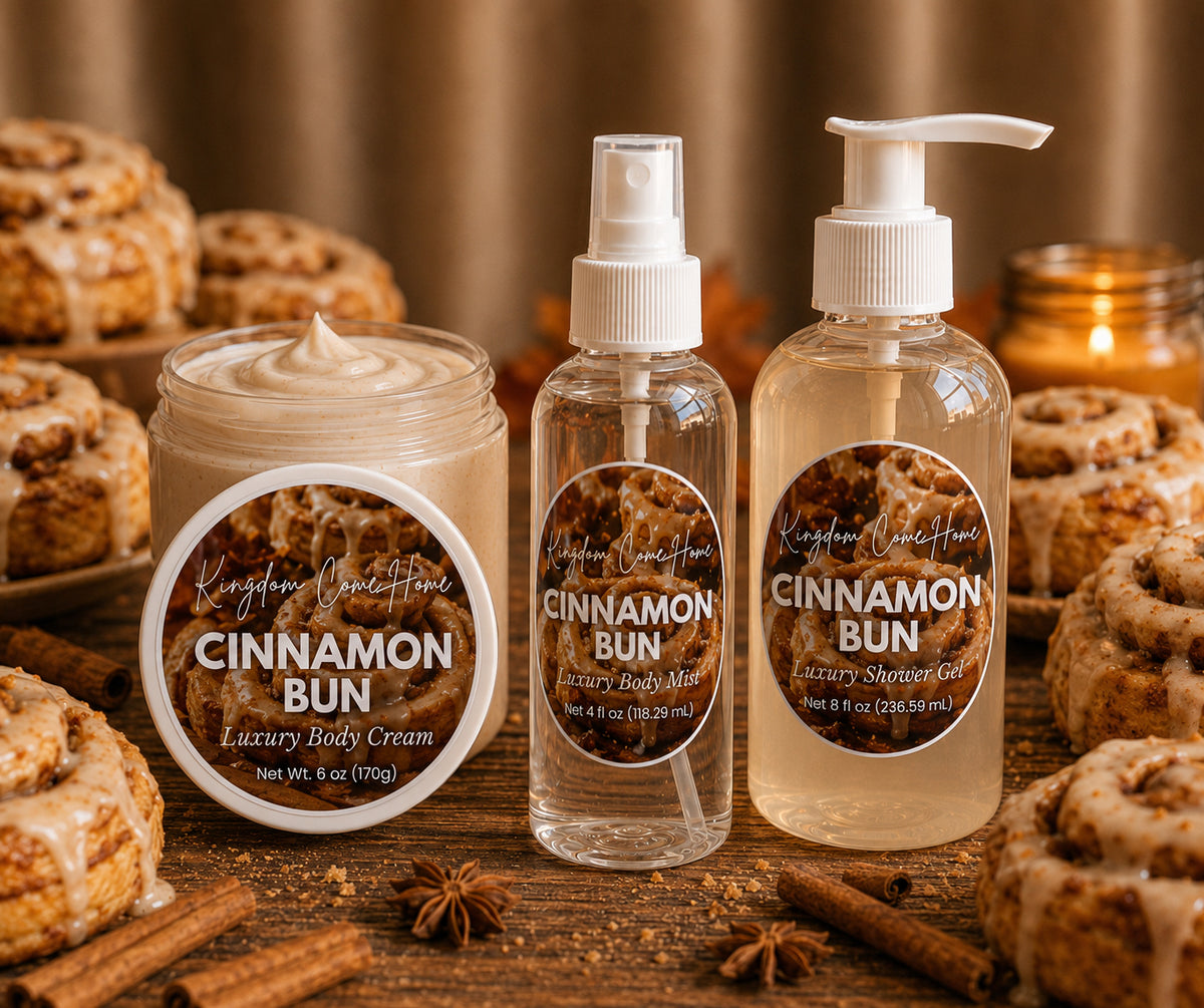Cinnamon Bun - Luxury Bath Collection