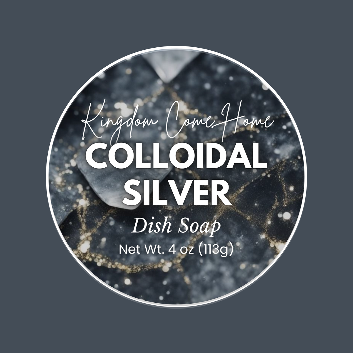 Colloidal Silver Dish Soap Bar