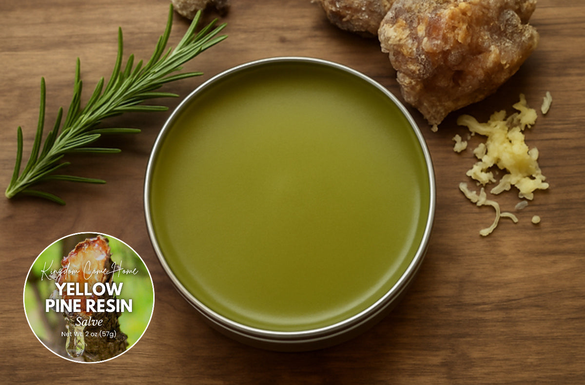 Yellow Pine Resin Healing Salve