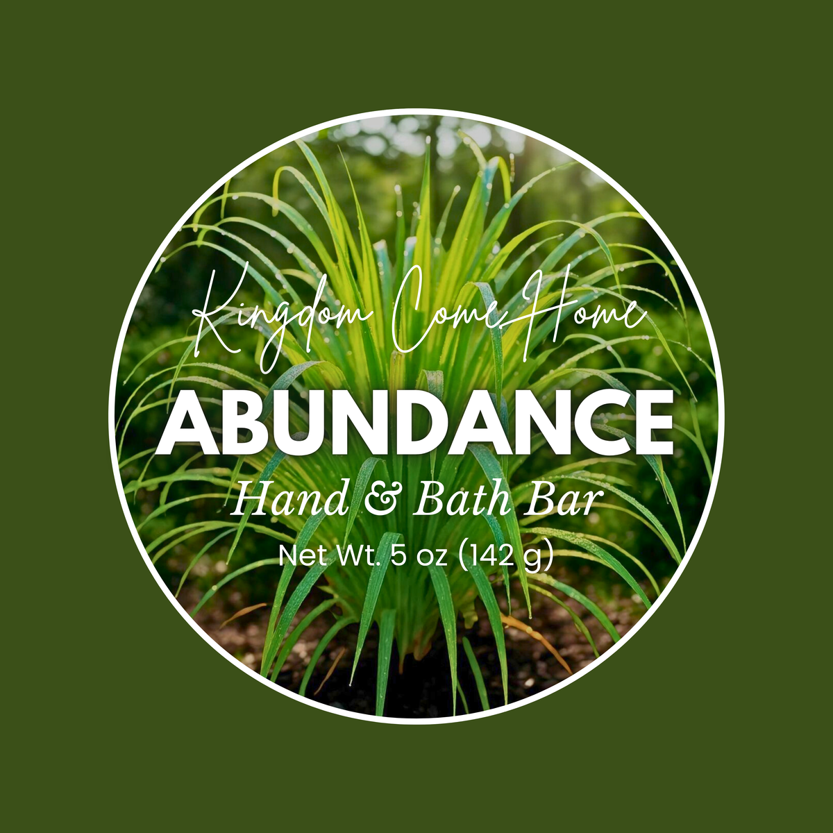 Abundance Hand + Bath Bar