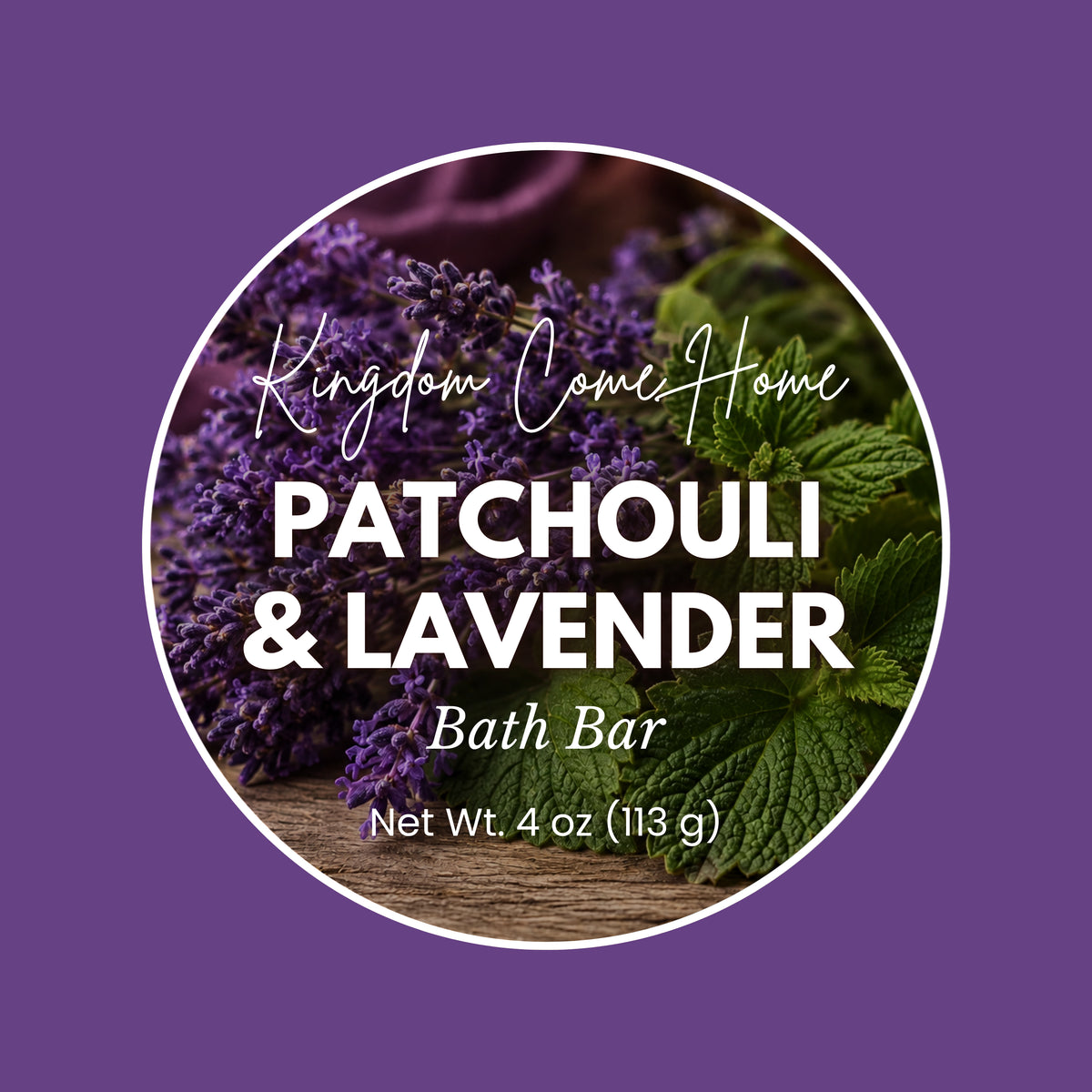 Lavender & Patchouli Bath Bar