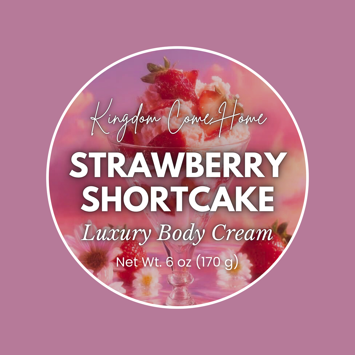 Strawberry Shortcake Luxury Body Cream