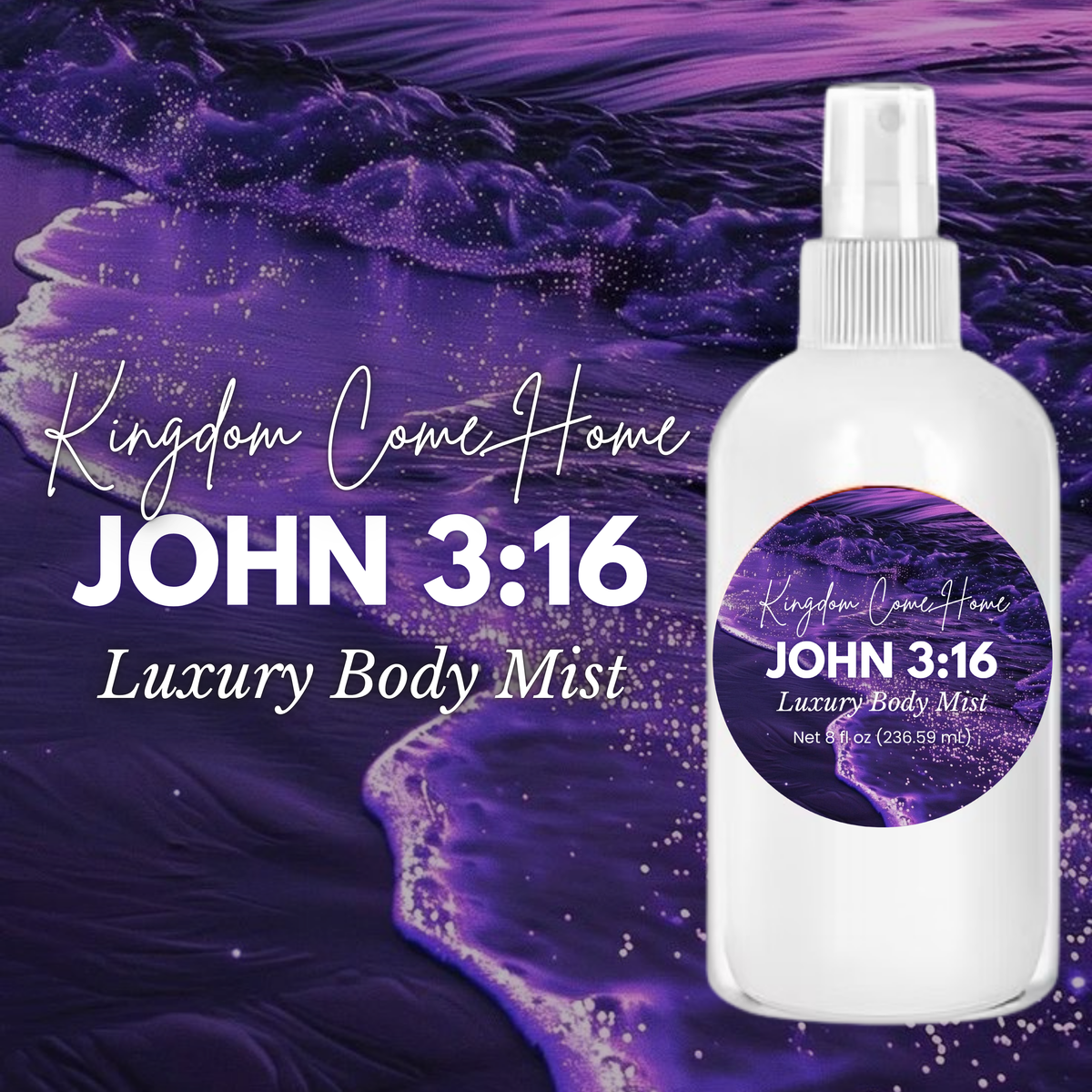 John 3:16 Luxury Body Mist