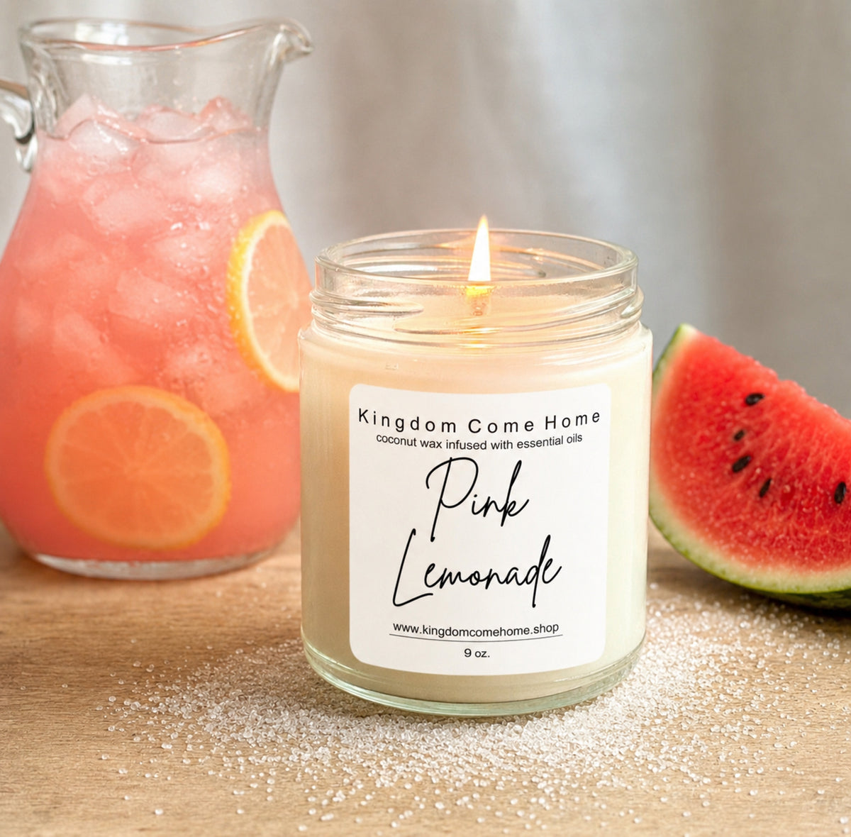 Pink Lemonade -The Clean Candle