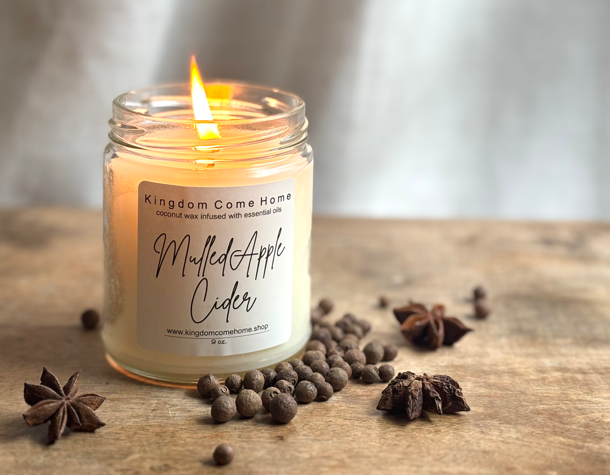 Mulled Apple Cider - The Clean Candle
