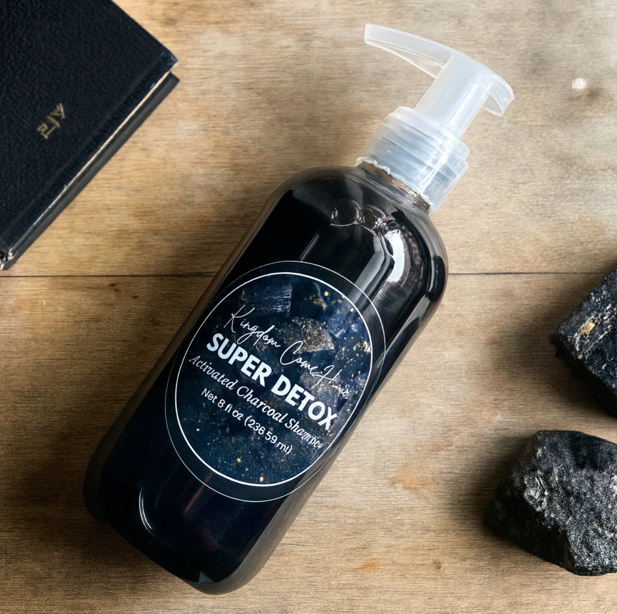 Super Detox Shampoo - with Activated Charcoal