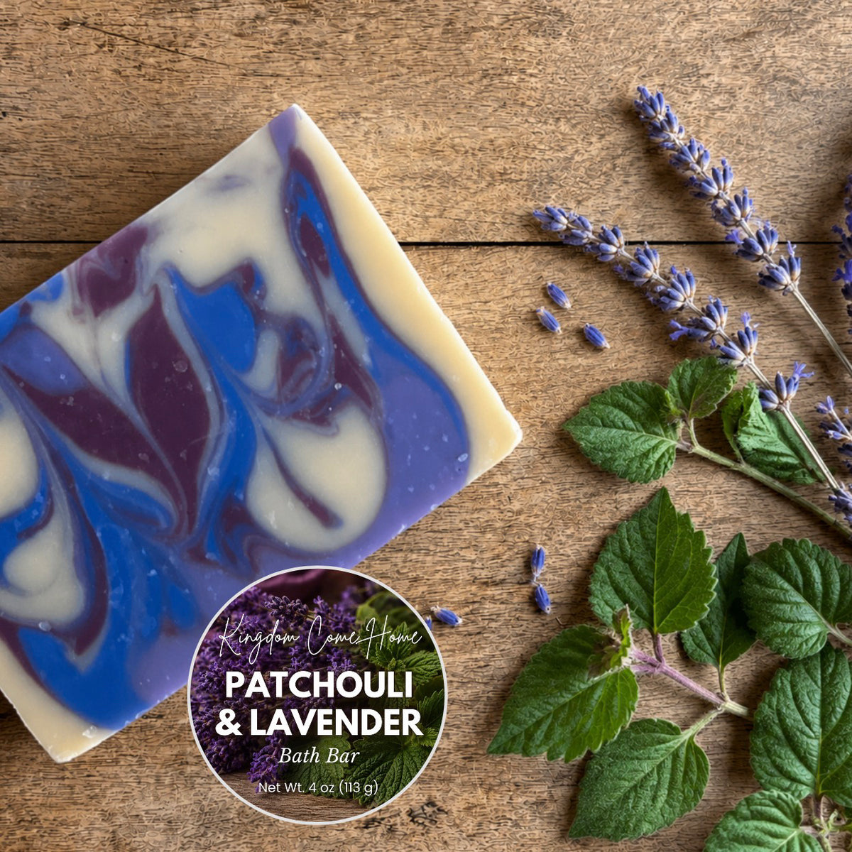 Lavender & Patchouli Bath Bar