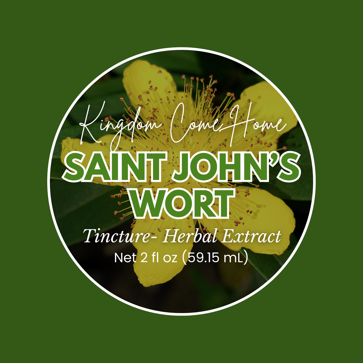 Saint John’s Wort Tincture