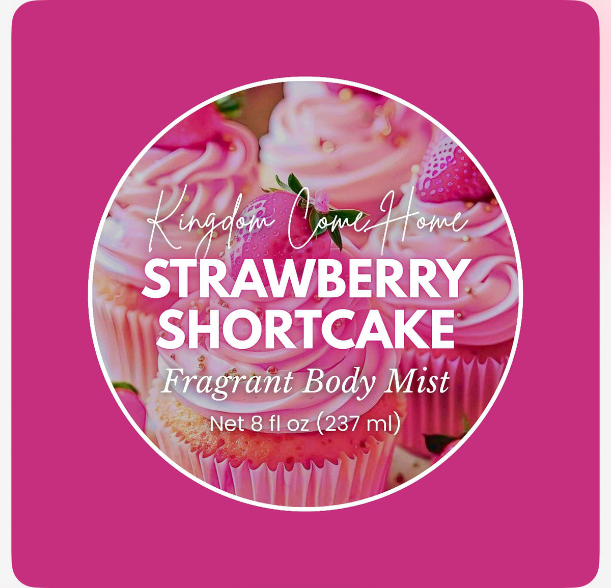 Strawberry Shortcake Luxury Body Mist