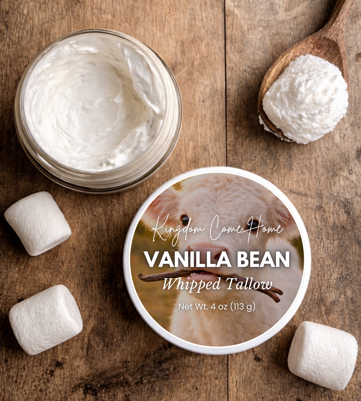 Vanilla Bean Whipped Tallow
