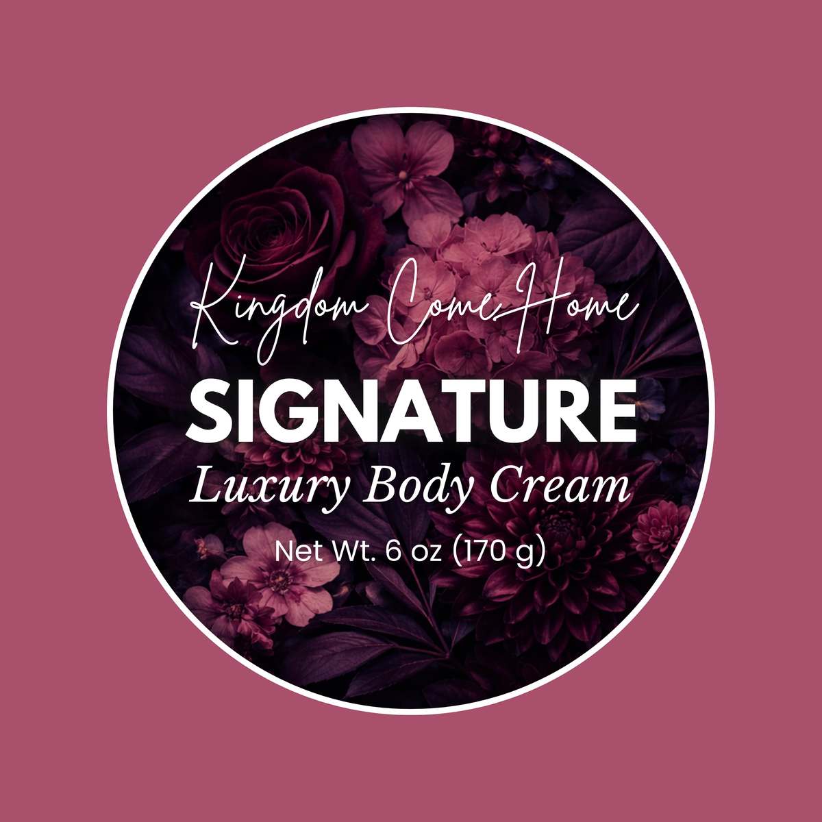 Signature Perfume Luxury Body Cream