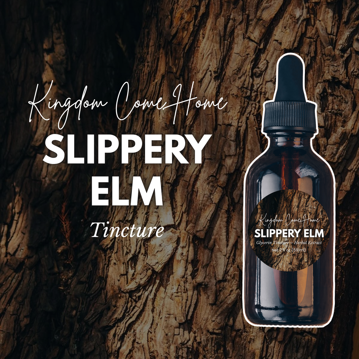 Slippery Elm Glycerin Tincture