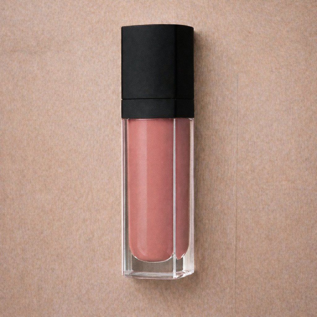 Vanilla Bean Lip Glaze - Marble Beige