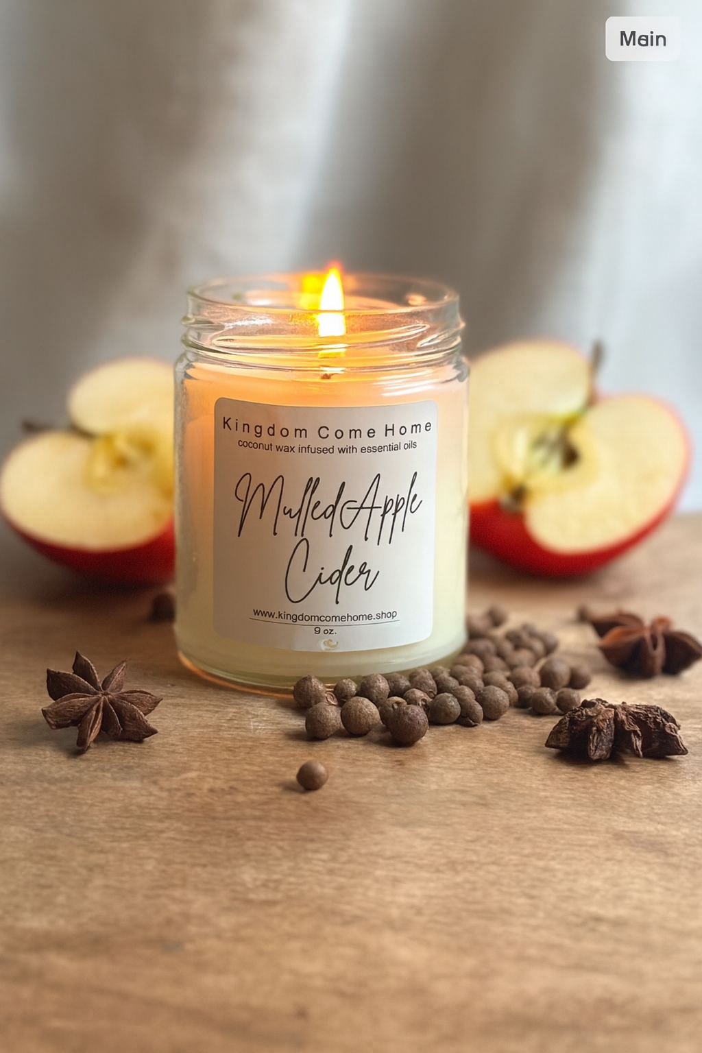 Mulled Apple Cider - The Clean Candle