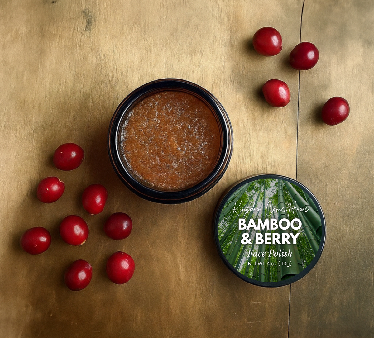 Bamboo + Berry Face Polish