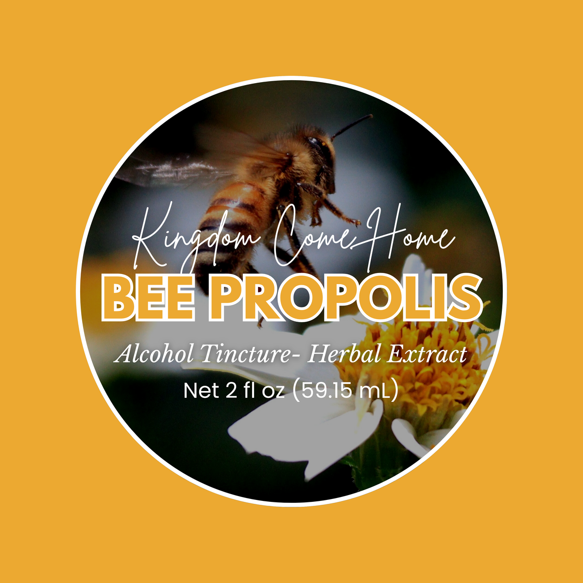 Bee Propolis - Alcohol Tincture
